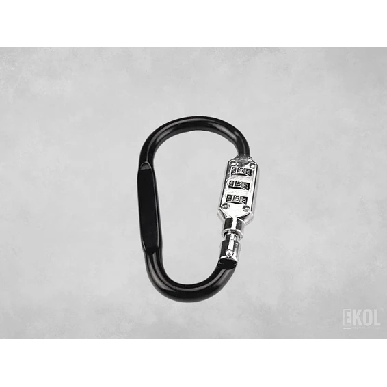 Mosqueton Candado - 49 mm - Combinacion 3 Digitos  1