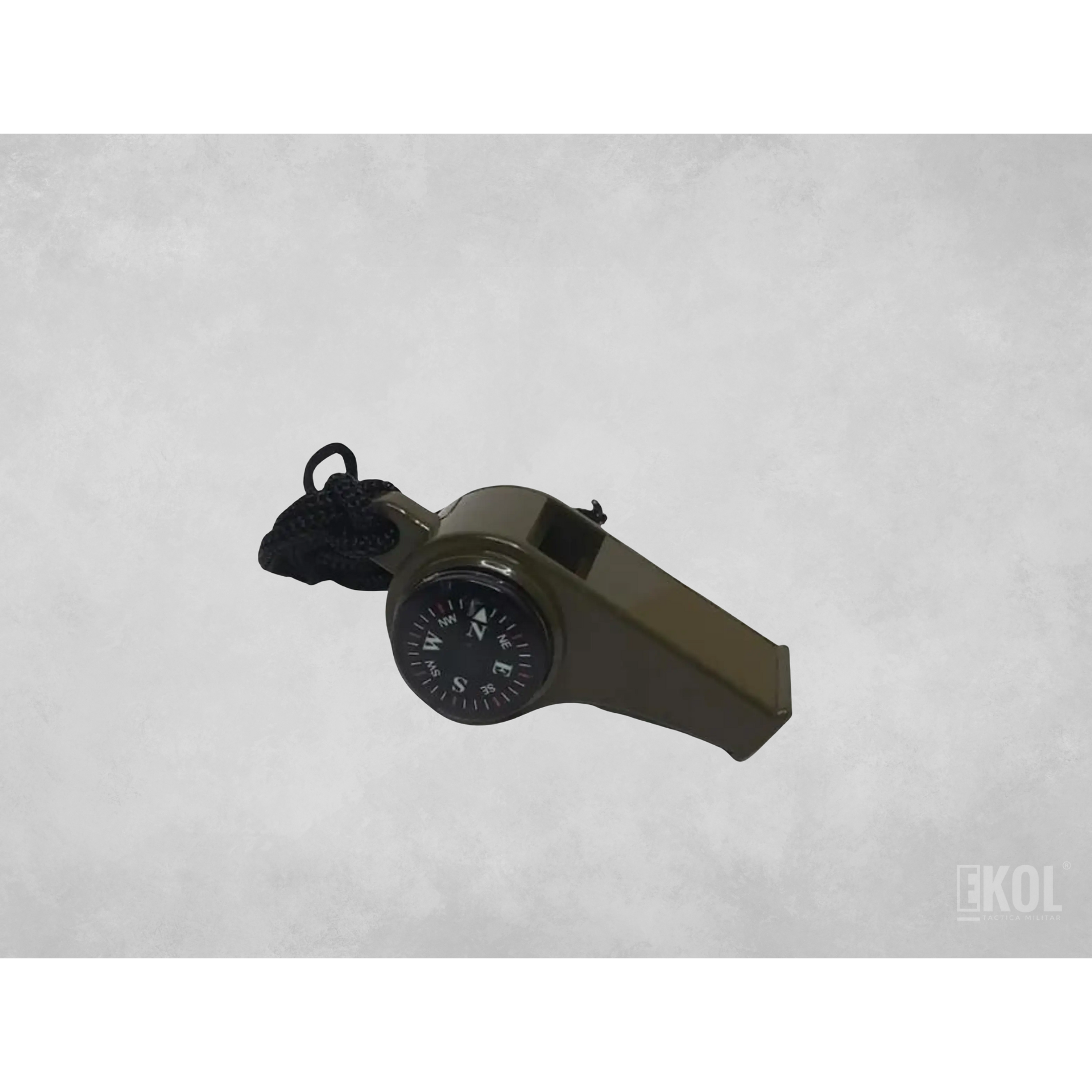 Silbato Supervivencia Brujula + Termometro 3 en 1  2