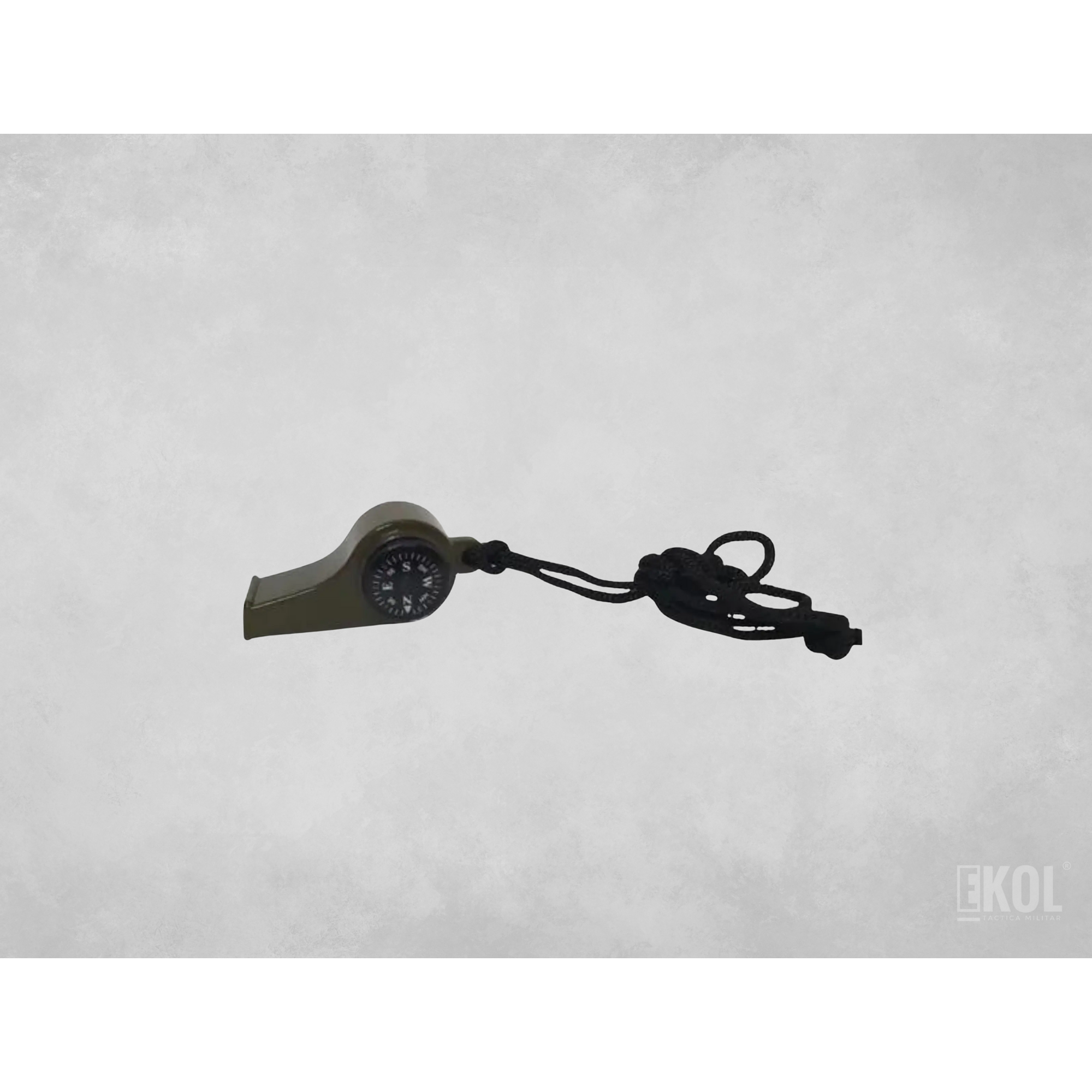 Silbato Supervivencia Brujula + Termometro 3 en 1  3