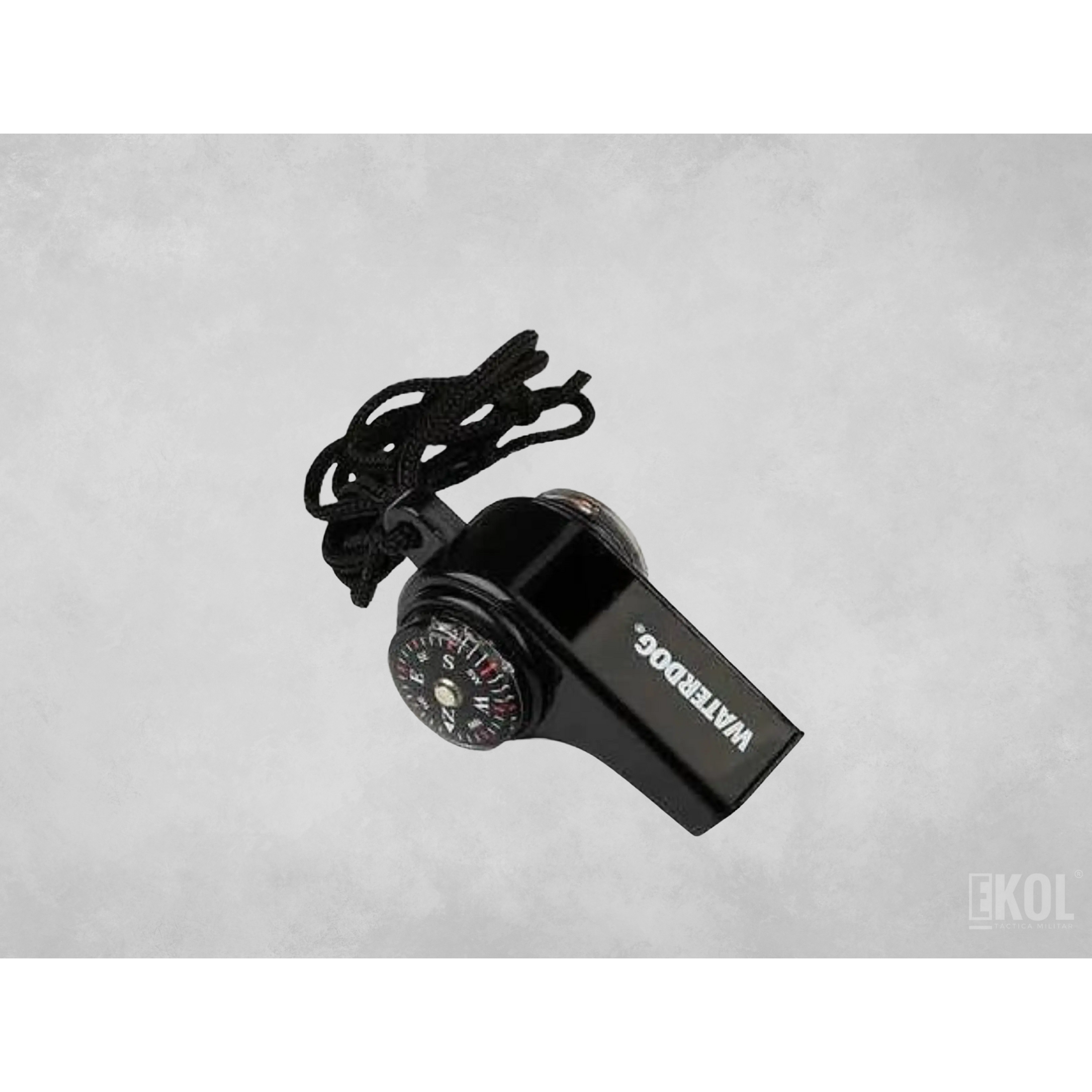 Silbato Supervivencia Brujula + Termometro 3 en 1  1