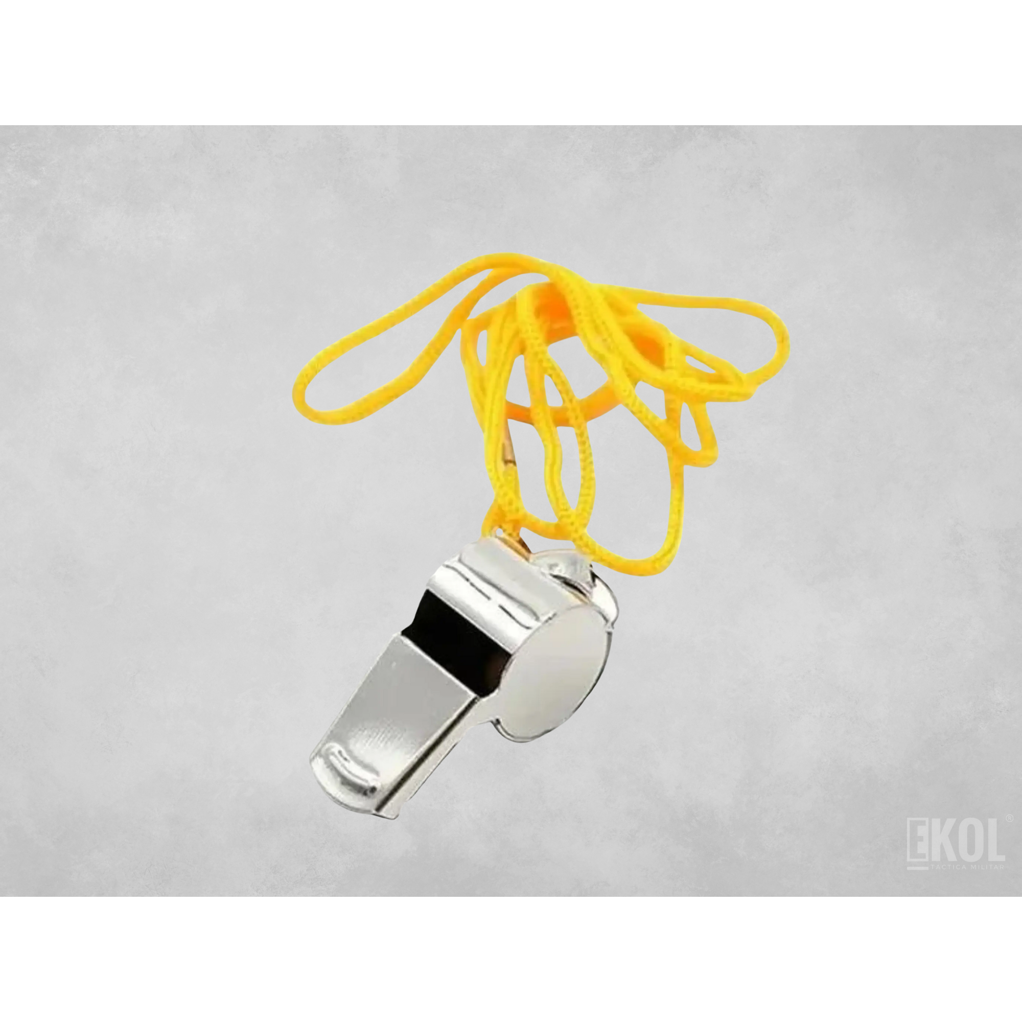 Silbato Metálico Cuerda Pito Deporte, Protesta, Juegos 1