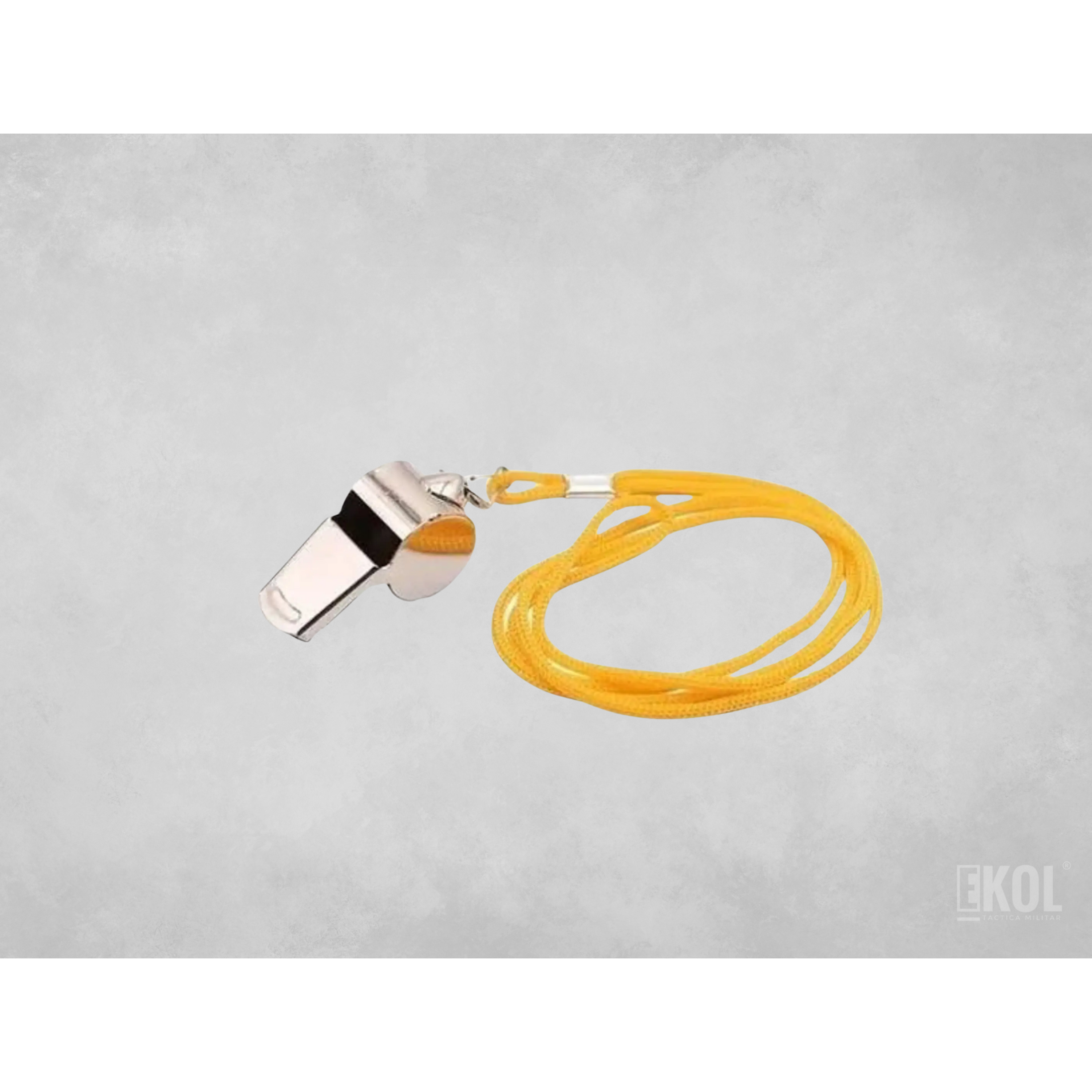 Silbato Metálico Cuerda Pito Deporte, Protesta, Juegos 2