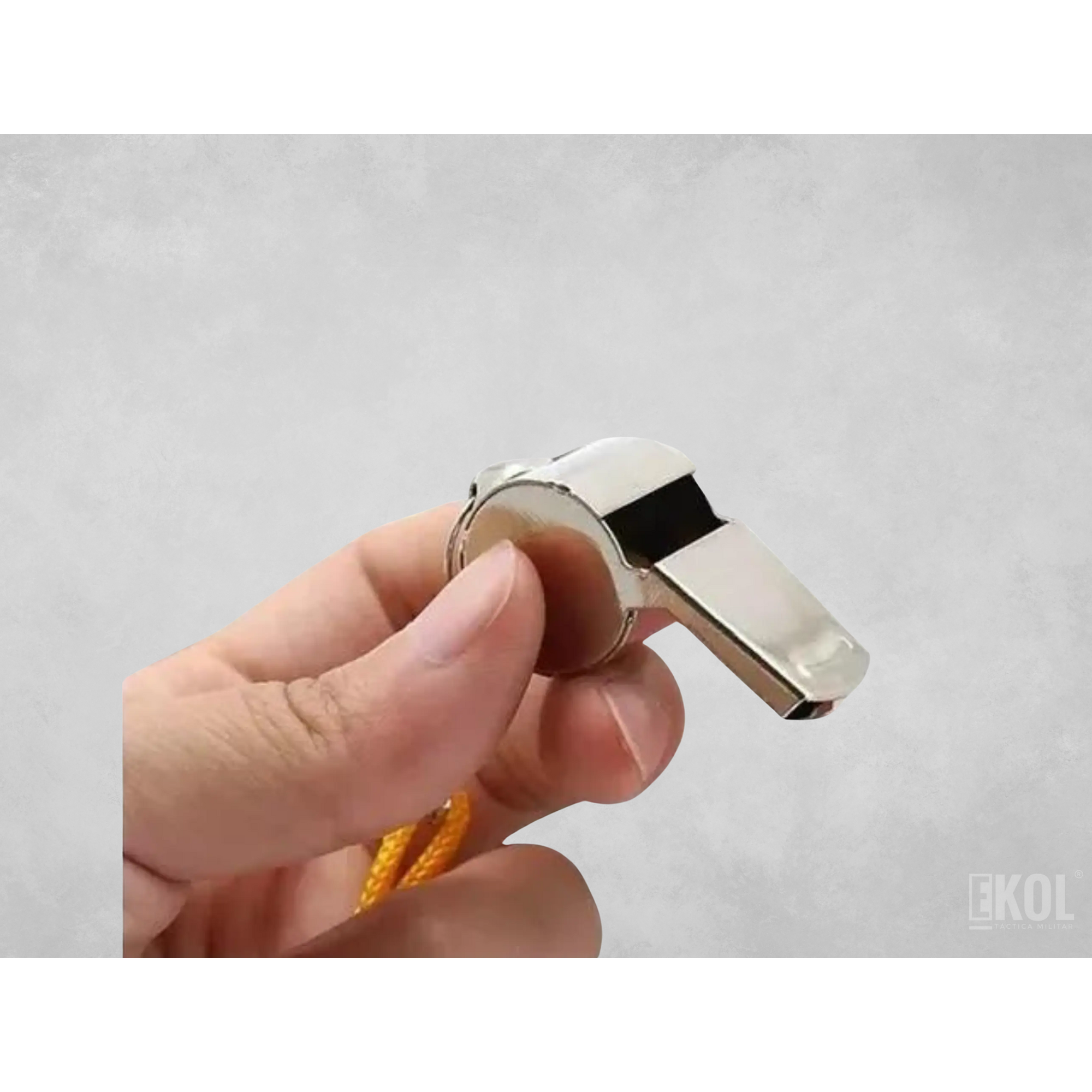 Silbato Metálico Cuerda Pito Deporte, Protesta, Juegos 4