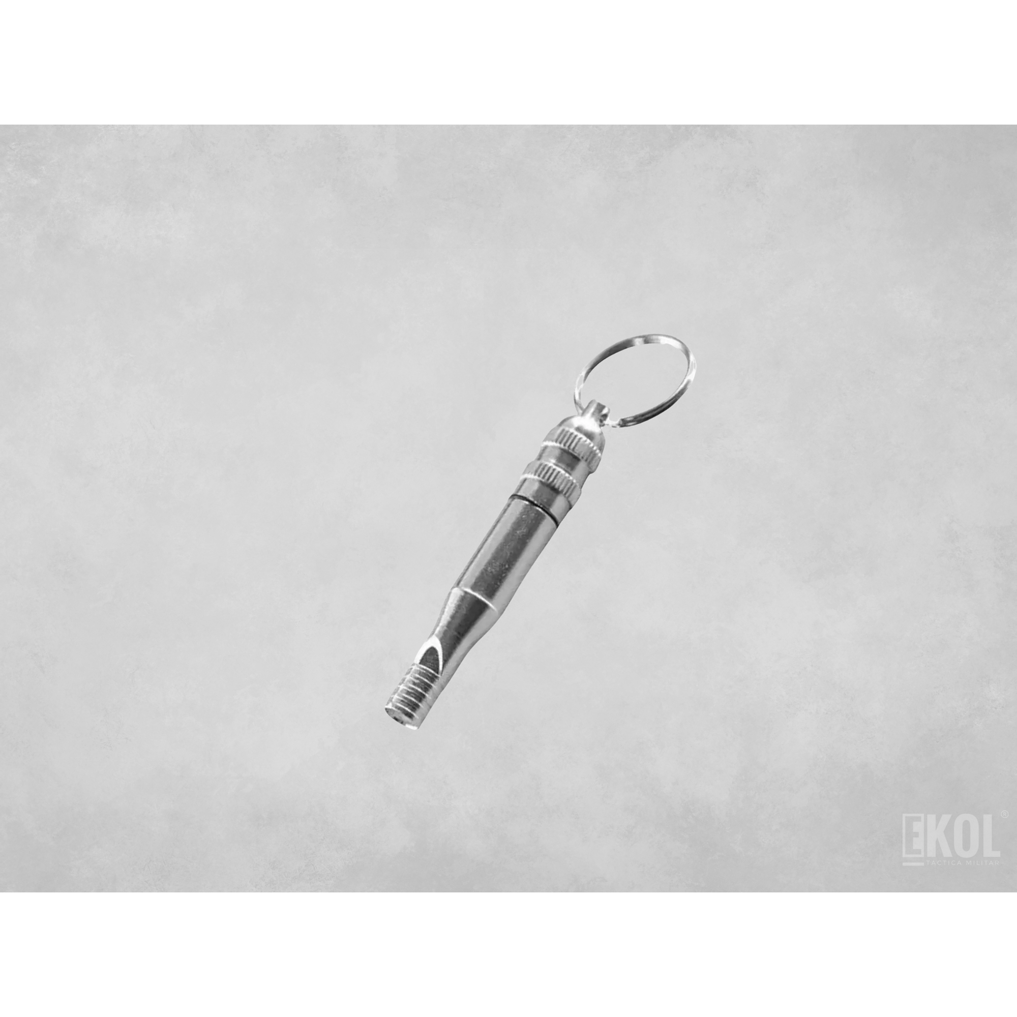 Silbato Aluminio Azteq / Situación Emergencia. 1