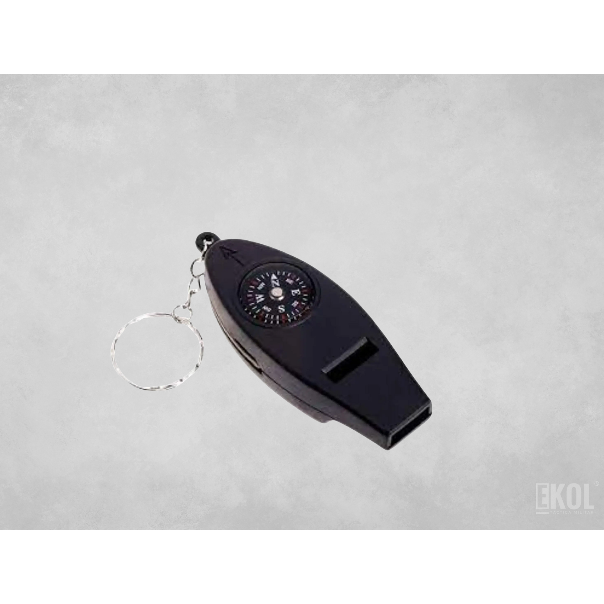 Silbato + Brujula + Termómetro + Lupa + Llavero 1