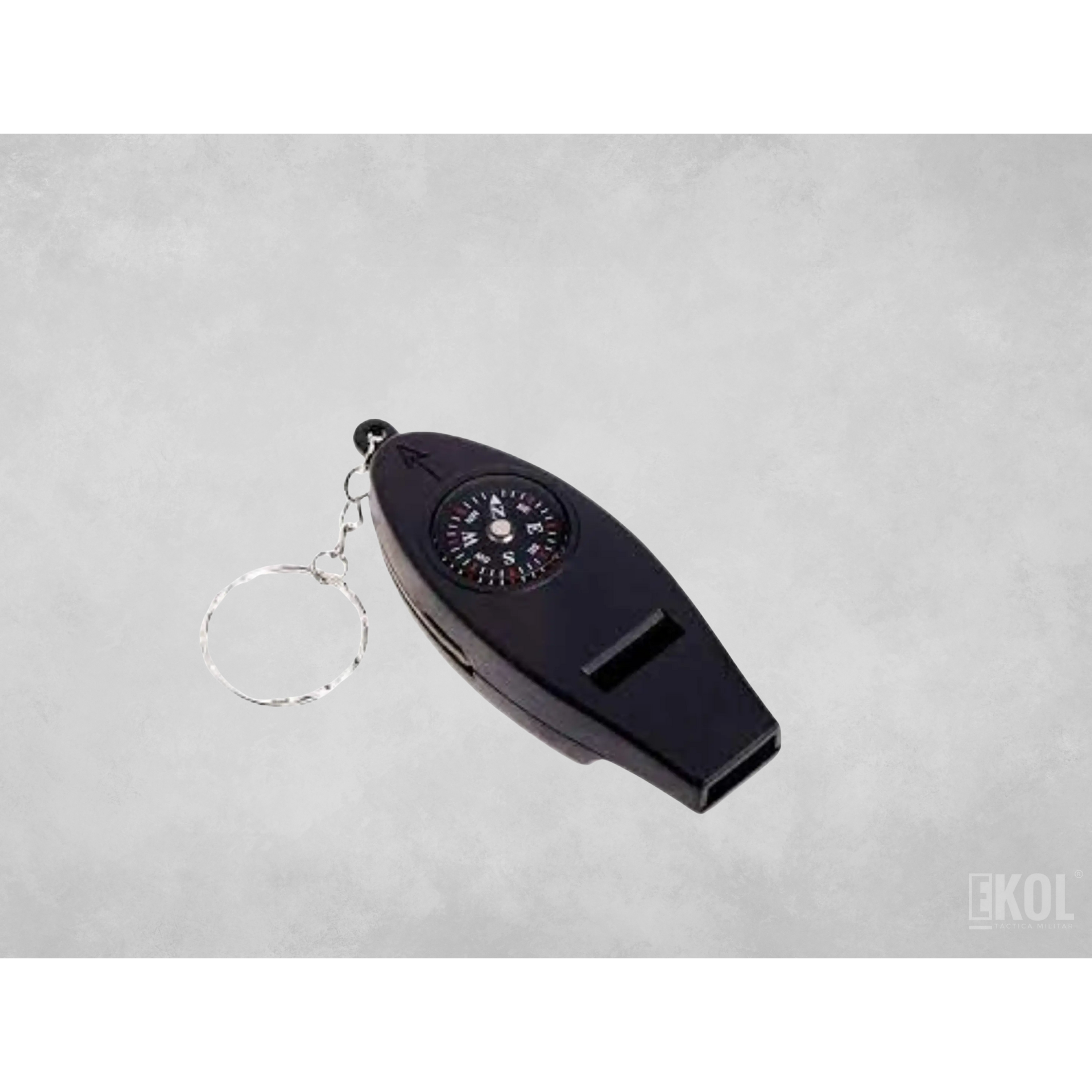 Silbato + Brujula + Termómetro + Lupa + Llavero 1