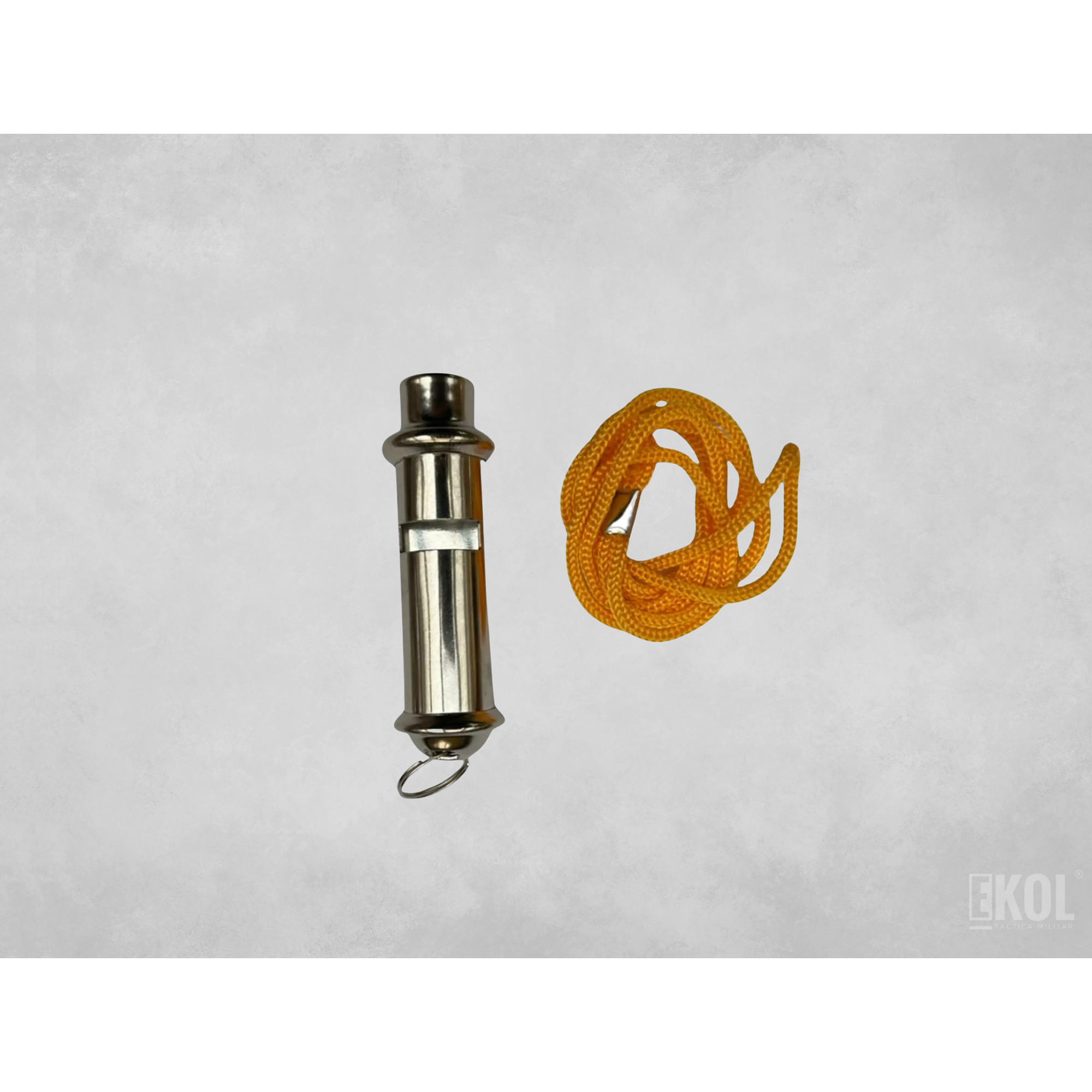 Silbato Aluminio Survivor Guía Scout 1