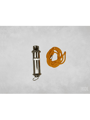 Silbato Aluminio Survivor Guía Scout