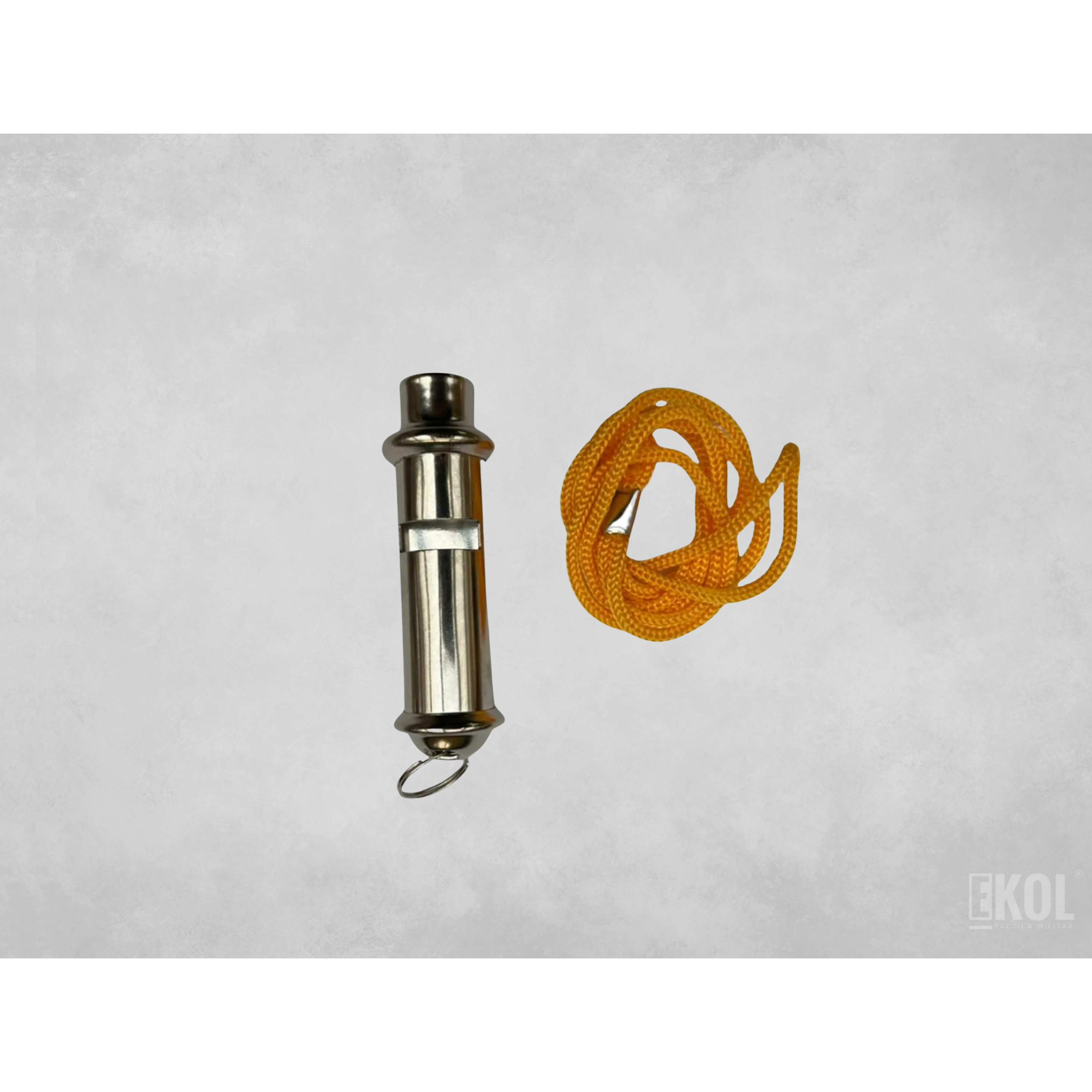 Silbato Aluminio Survivor Guía Scout 1