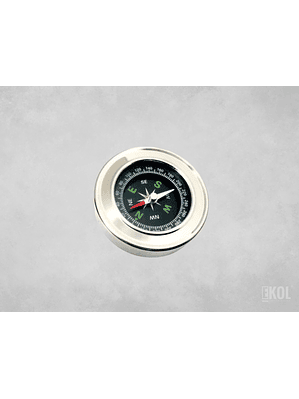 Brújula Acero Inoxidable Magnética Direccional 