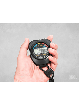 Cronómetro Digital Profesional Impermeable Para Deportes