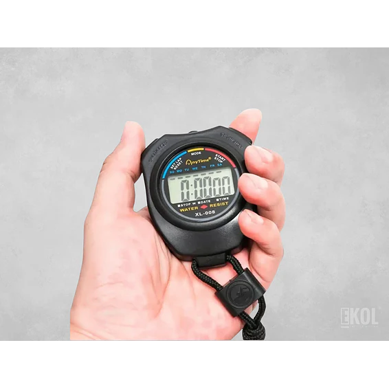 Cronómetro Digital Profesional Impermeable Para Deportes 2