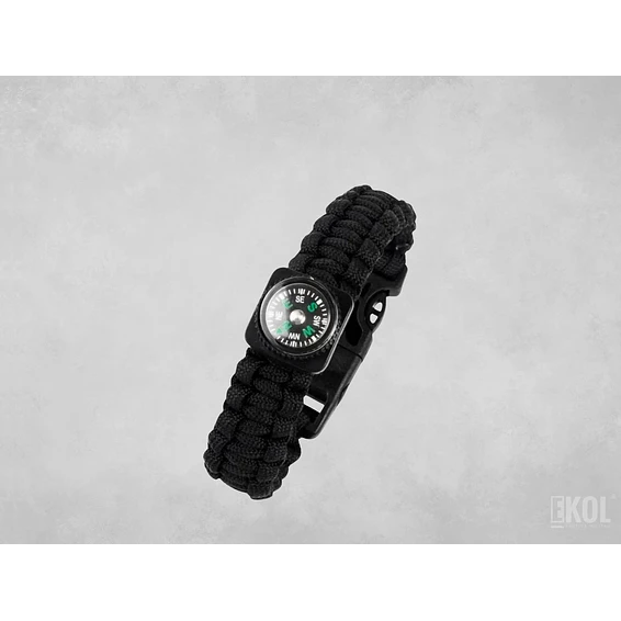 Pulsera Paracord Treking Supervivencia Brújula 1