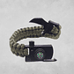 Pulsera Paracord Supervivencia Pedernal Silbato Cortapluma - Miniatura 2