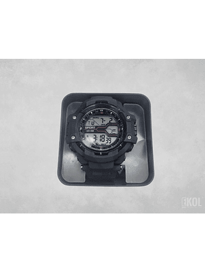 RELOJ SPORT WR 30M NEGRO