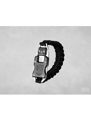 Pulsera Paracord Supervivencia Cortapluma