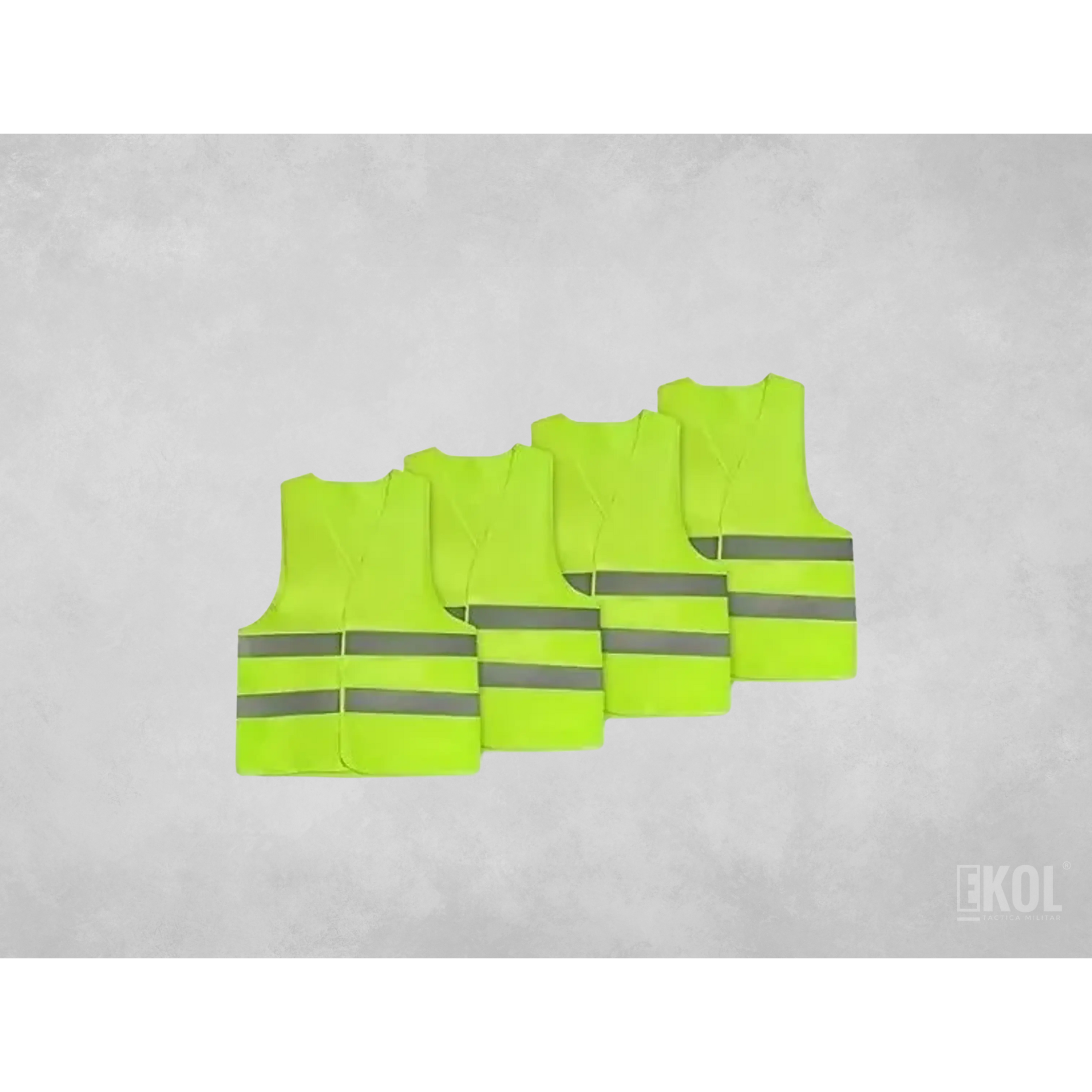 Chaleco Reflectante Seguridad Reglamentario 3