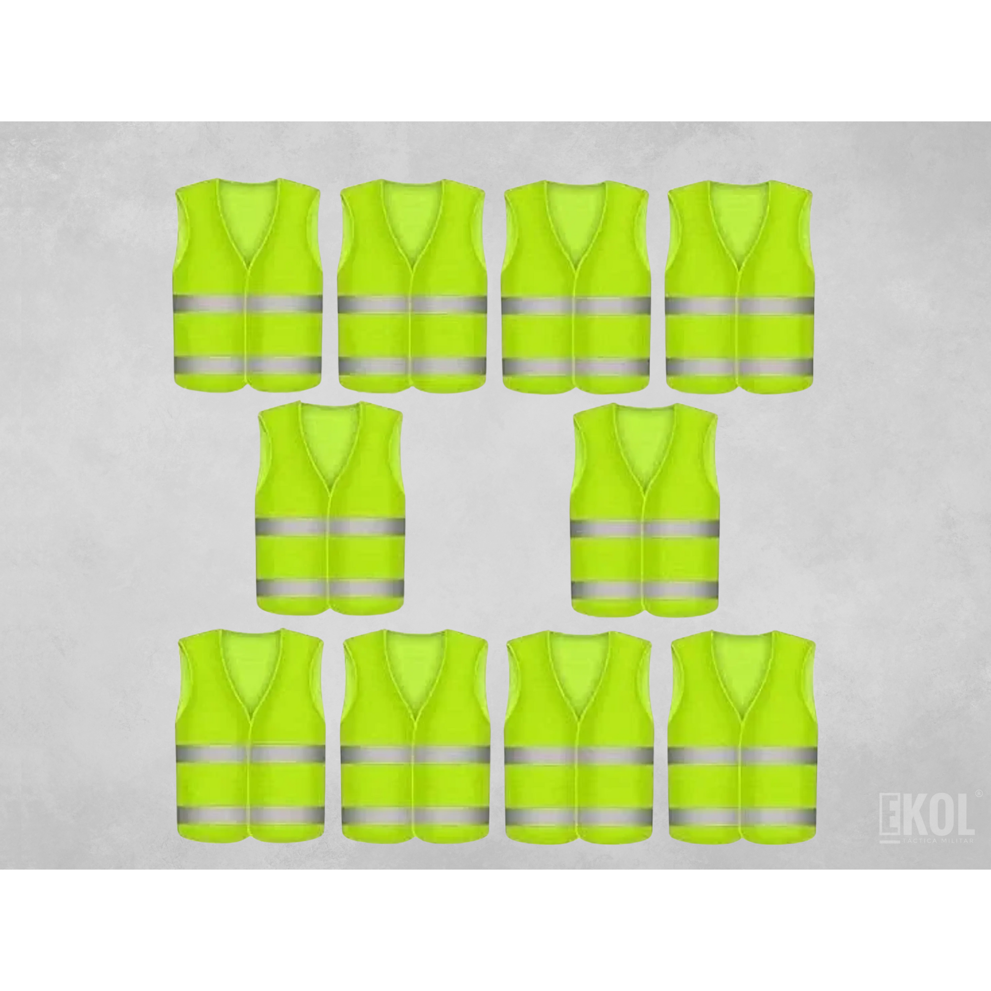 Chaleco Reflectante Seguridad Reglamentario 4