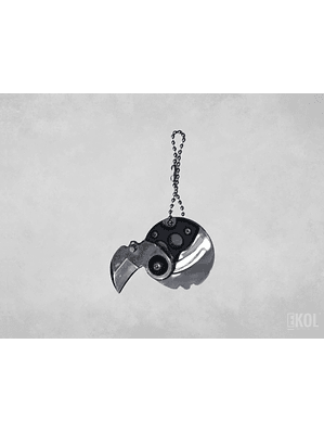 Cuchillo Garra Mini Plegable Llavero + 6Destornilladores