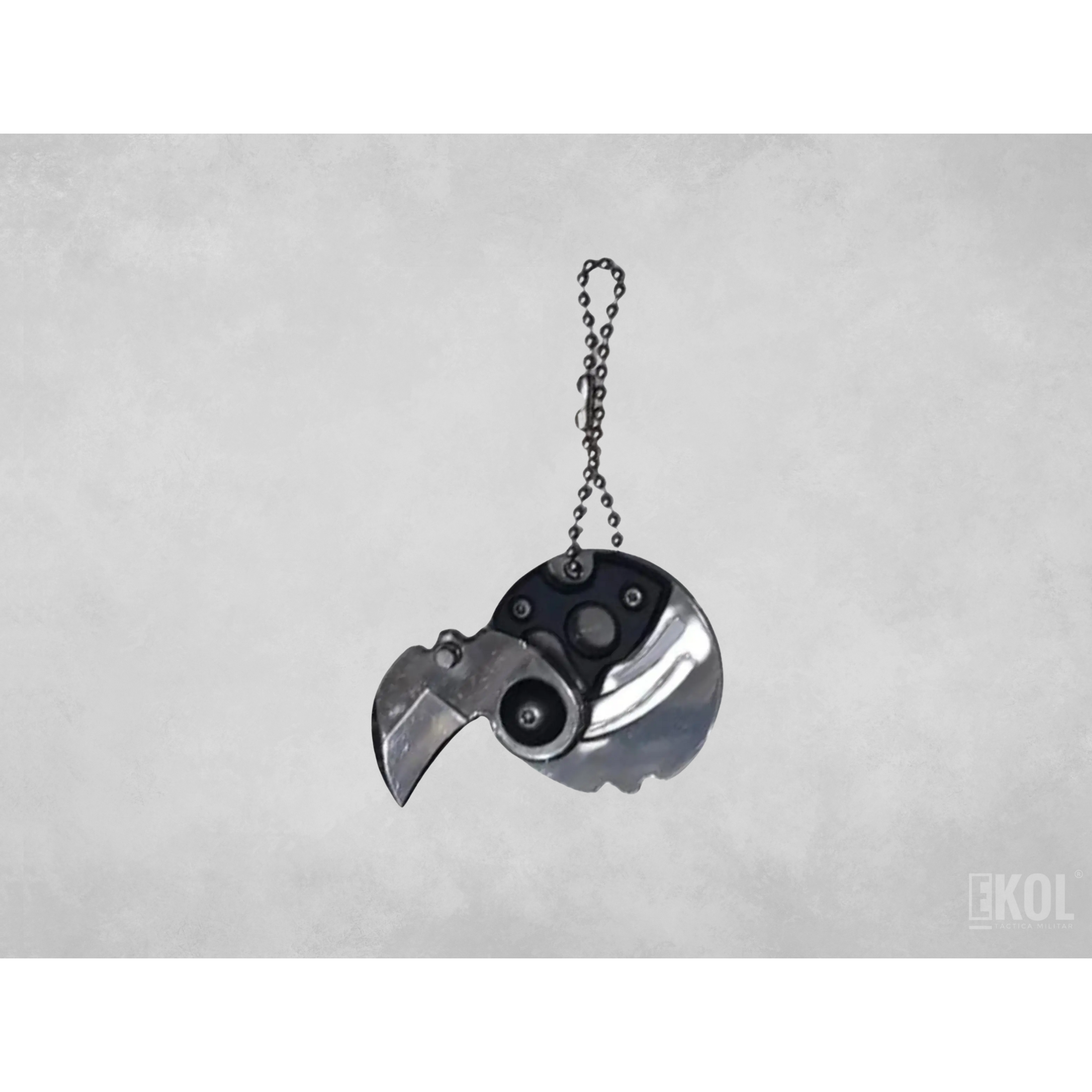 Cuchillo Garra Mini Plegable Llavero + 6Destornilladores 2