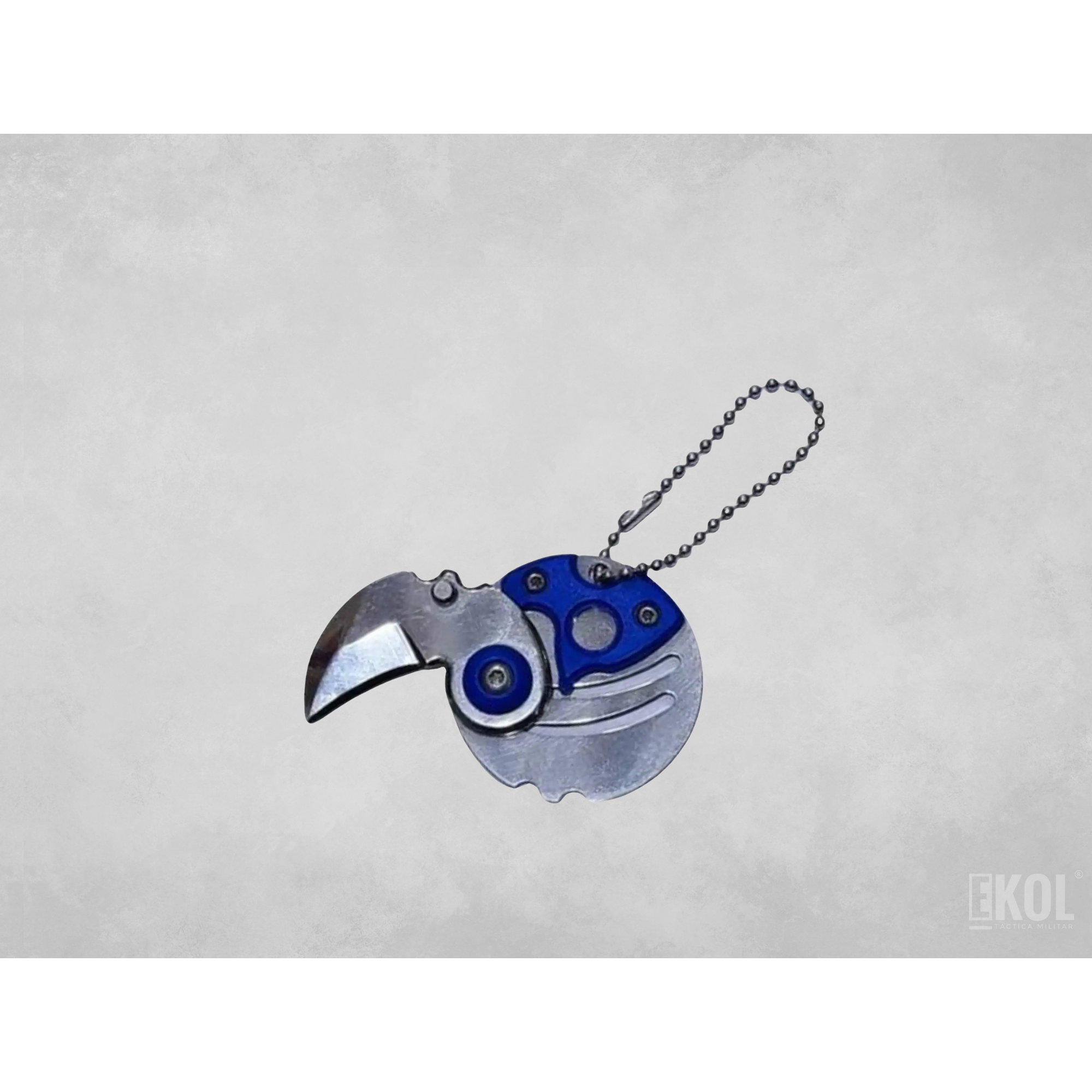 Cuchillo Garra Mini Plegable Llavero + 6Destornilladores 3