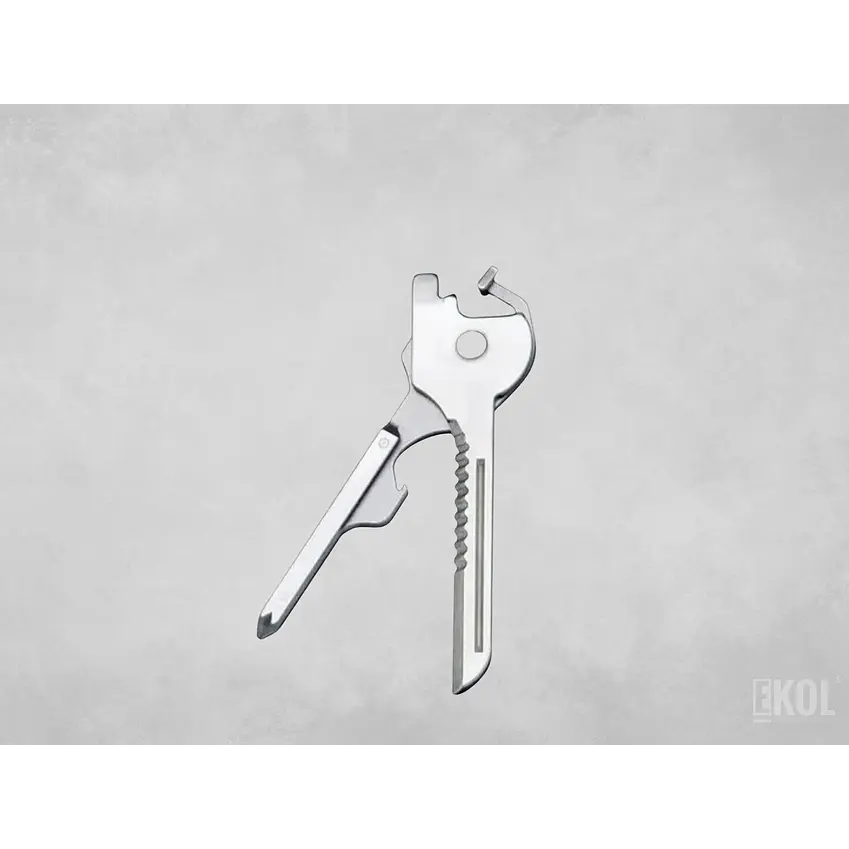 LLAVE MULTIFUNCIONAL TIPO LLAVERO TÁCTICO BOLSILLO 6 EN 1 1