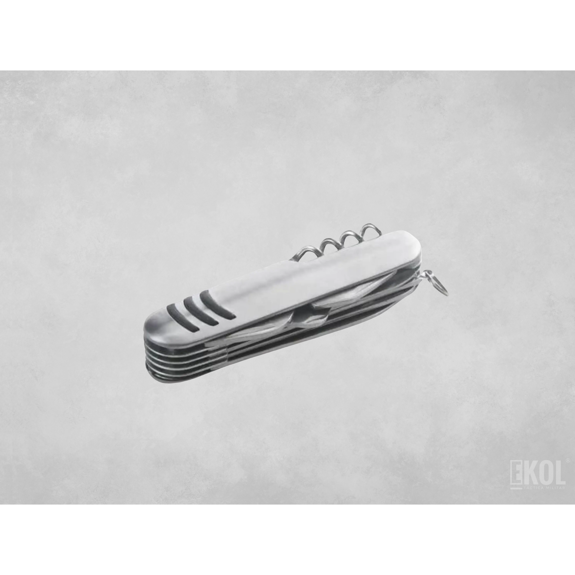 Navaja Multiuso Acero Inoxidable Metal 11 Funciones 2