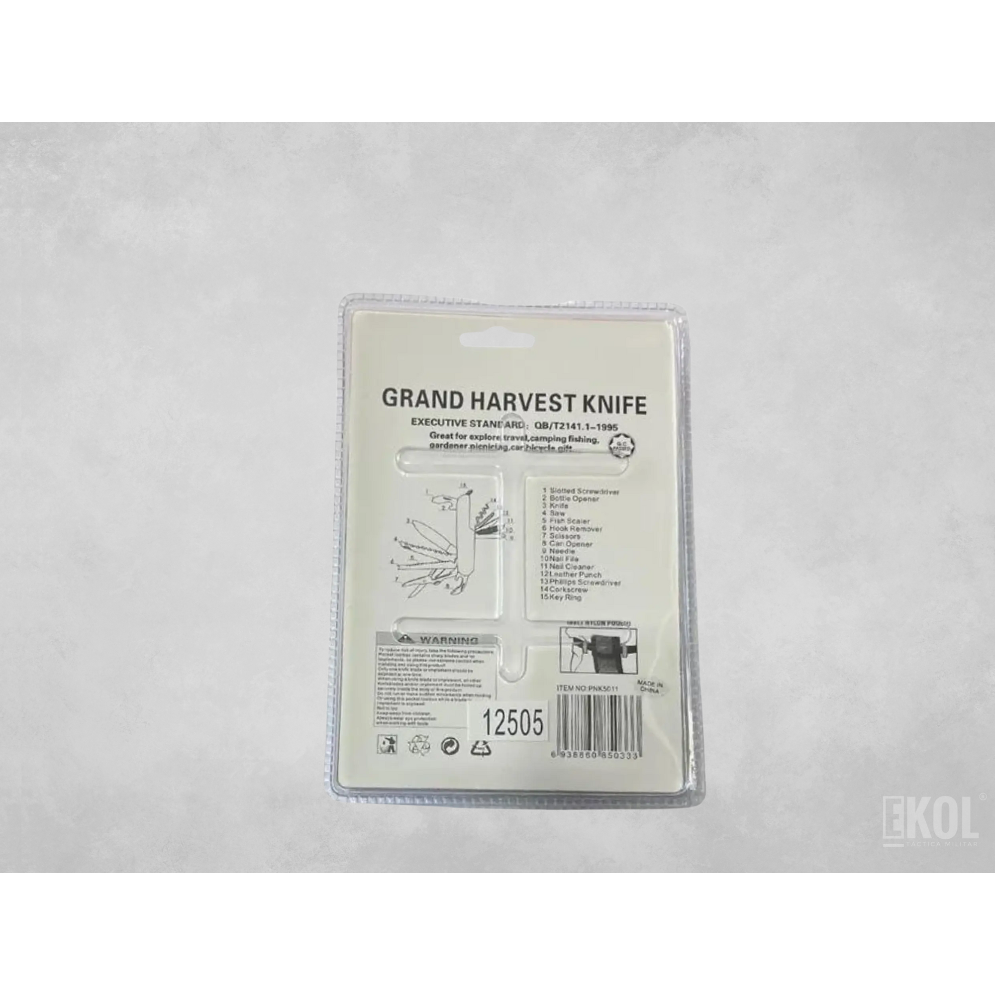 Kit Multifunción Bush - Multiherramienta 11 en 1 2