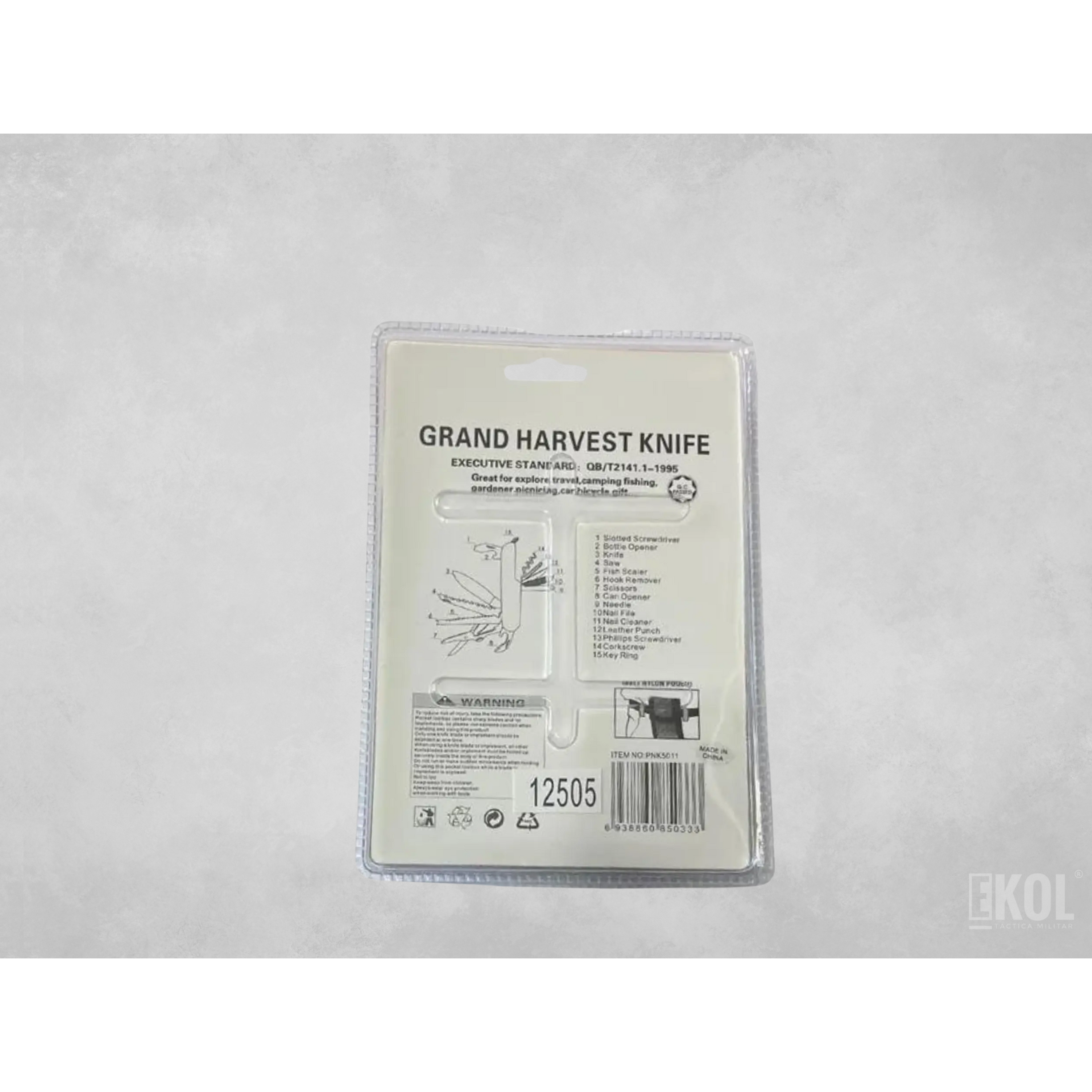 Kit Multifunción Bush - Multiherramienta 11 en 1 2