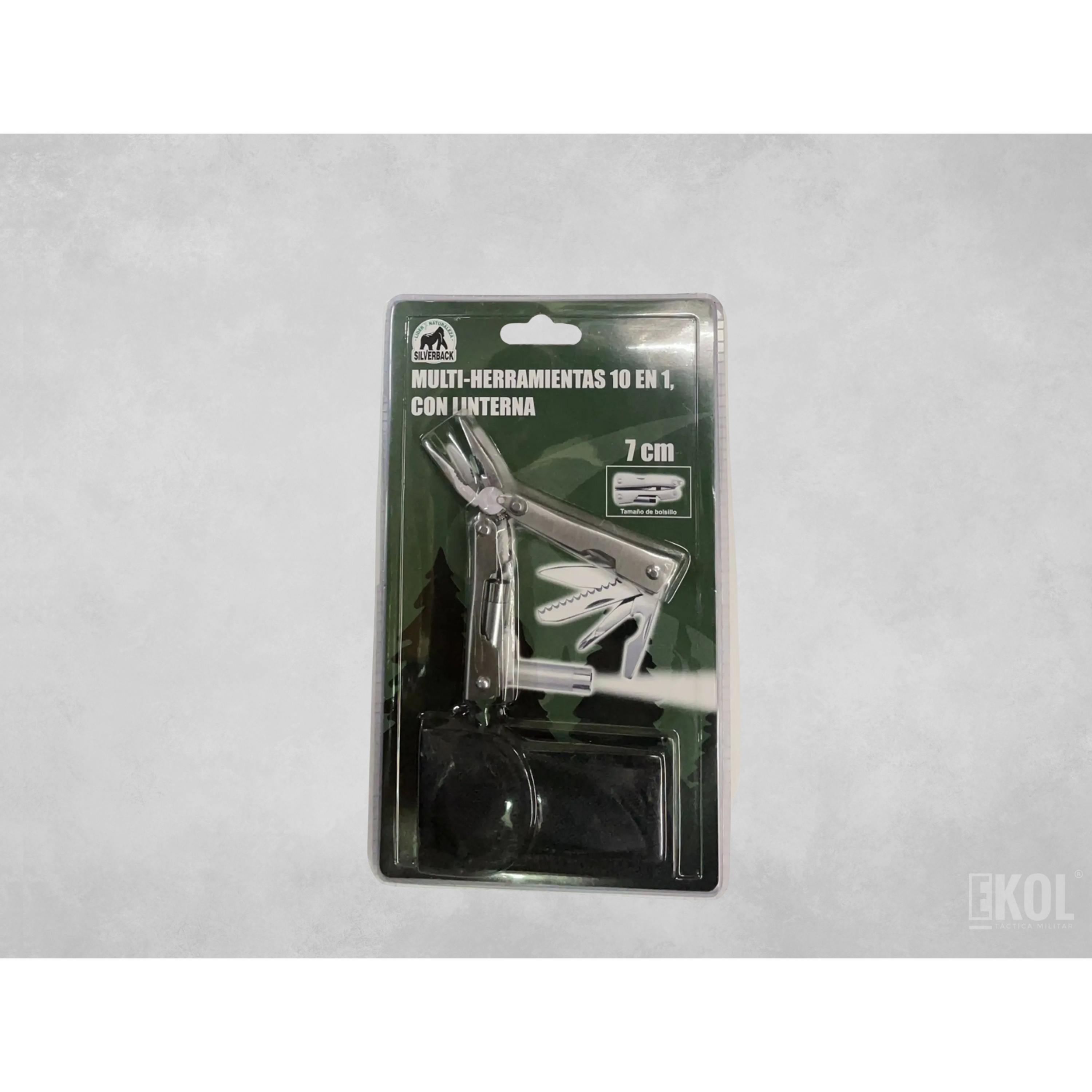 Alicate Multiherramienta Silverback 10 en 1 + Linterna 3