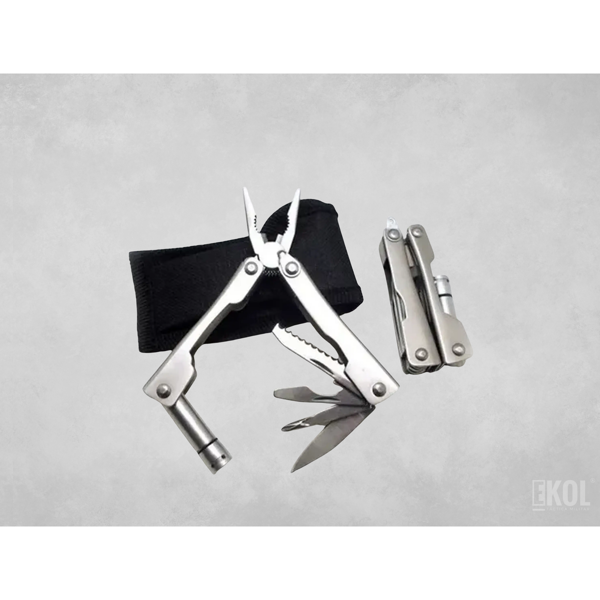 Alicate Multiherramienta Silverback 10 en 1 + Linterna 1