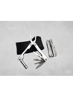 Alicate Multiherramienta Silverback 10 en 1 + Linterna