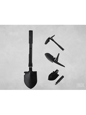 Pala Pico Camping Plegable Negro Camping Trekking Montañismo