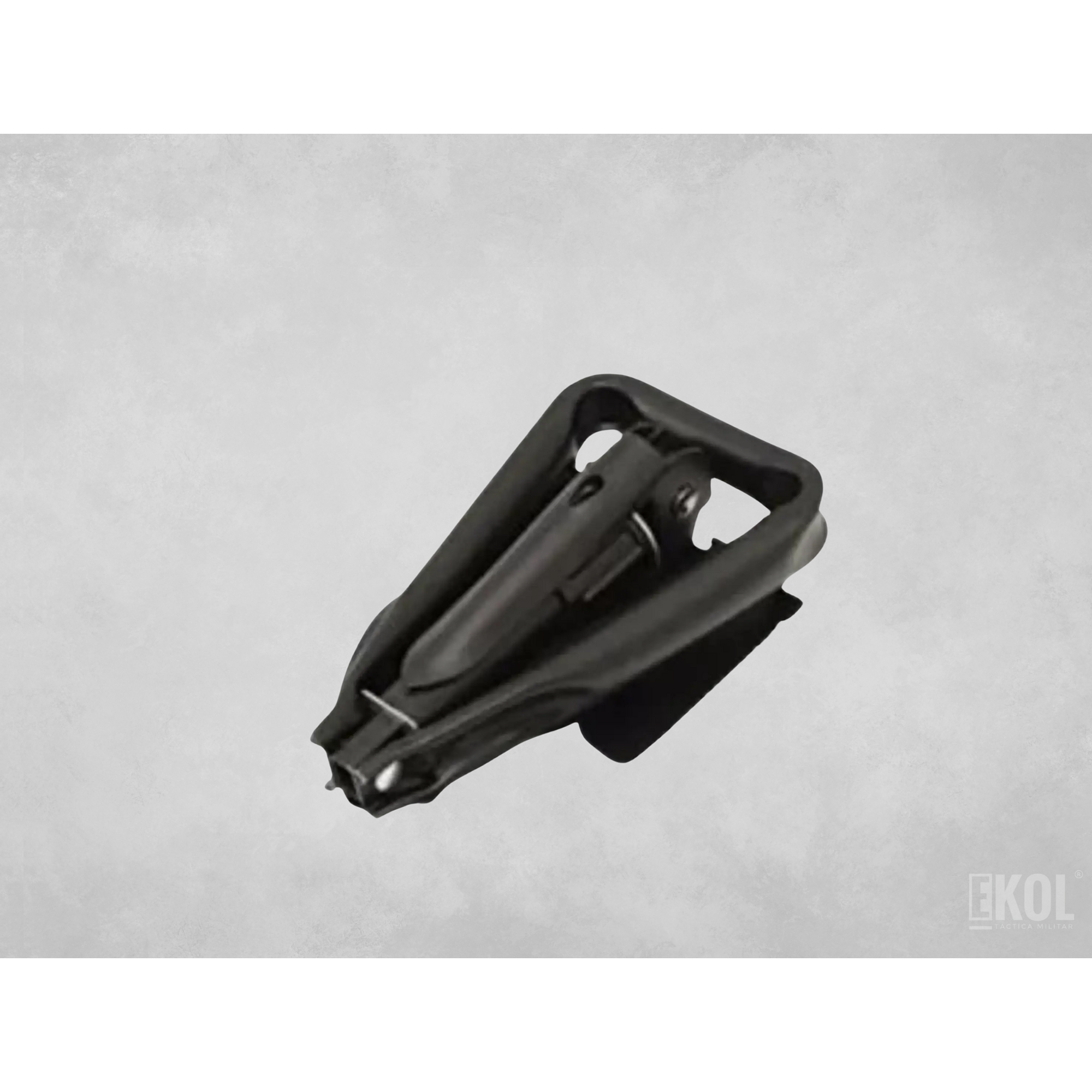 Pala Portátil Plegable Negra Grande Estuche Camping Montañismo  7