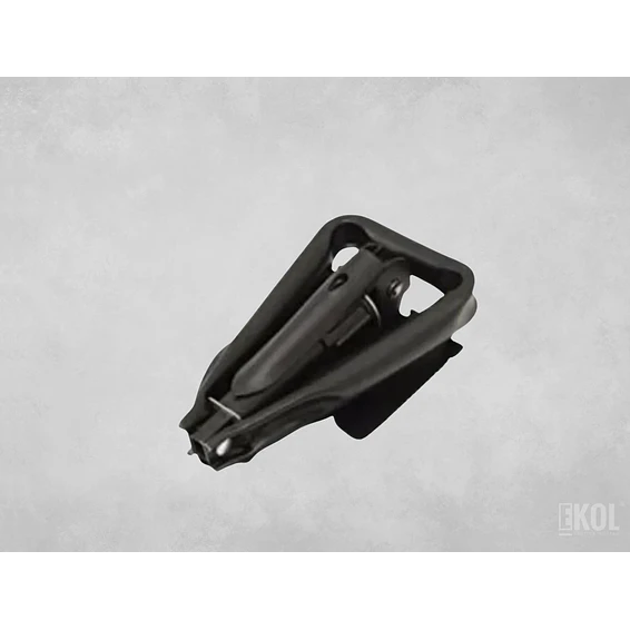 Pala Portátil Plegable Negra Grande Estuche Camping Montañismo  7