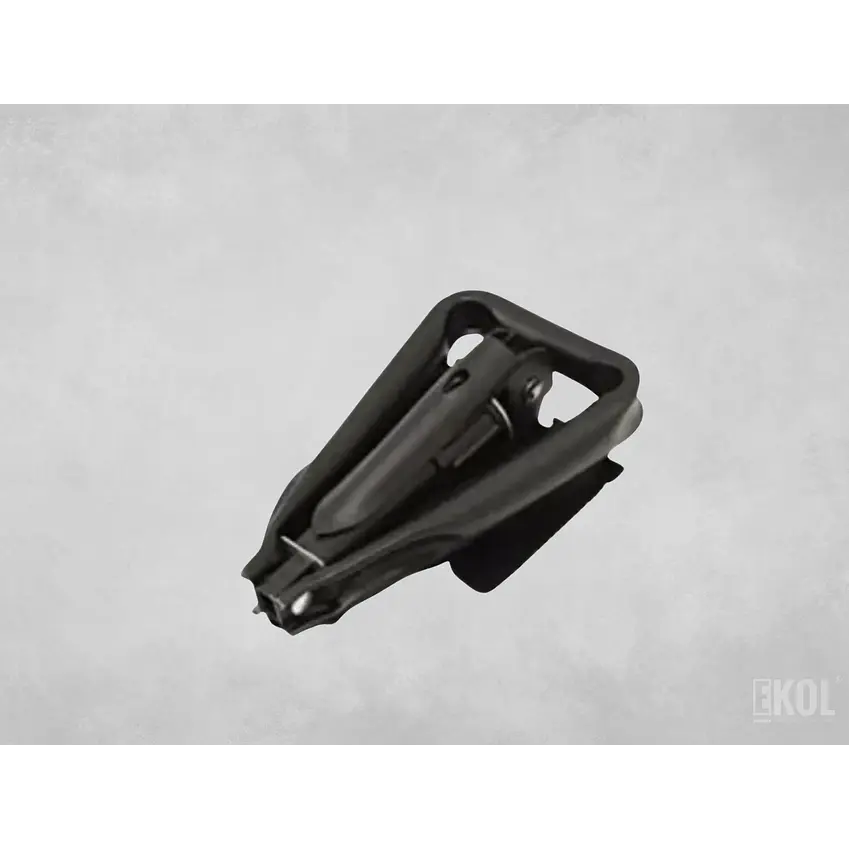 Pala Portátil Plegable Negra Grande Estuche Camping Montañismo  7