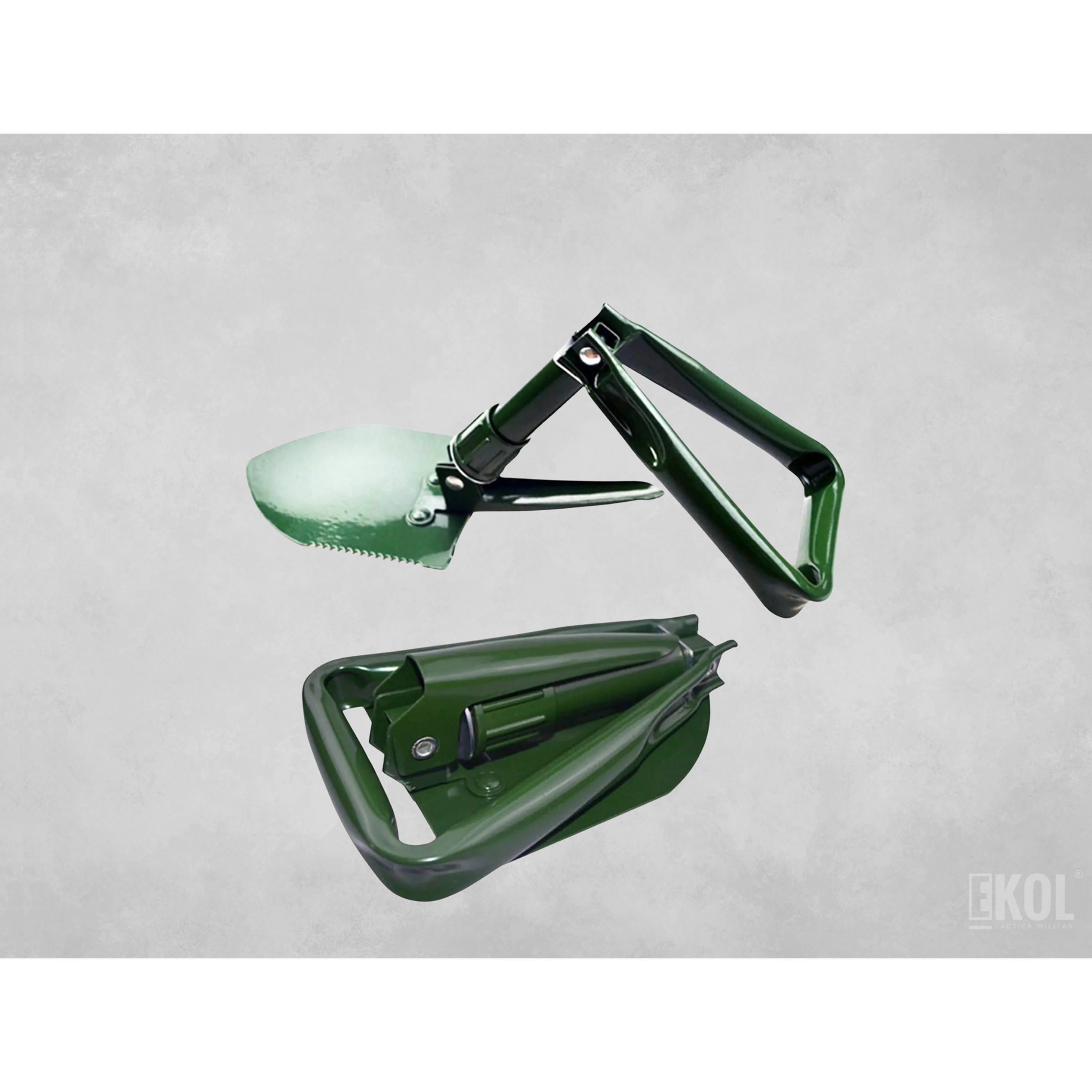 Pala Camping Plegable Verde Camping Trekking Montañismo 4