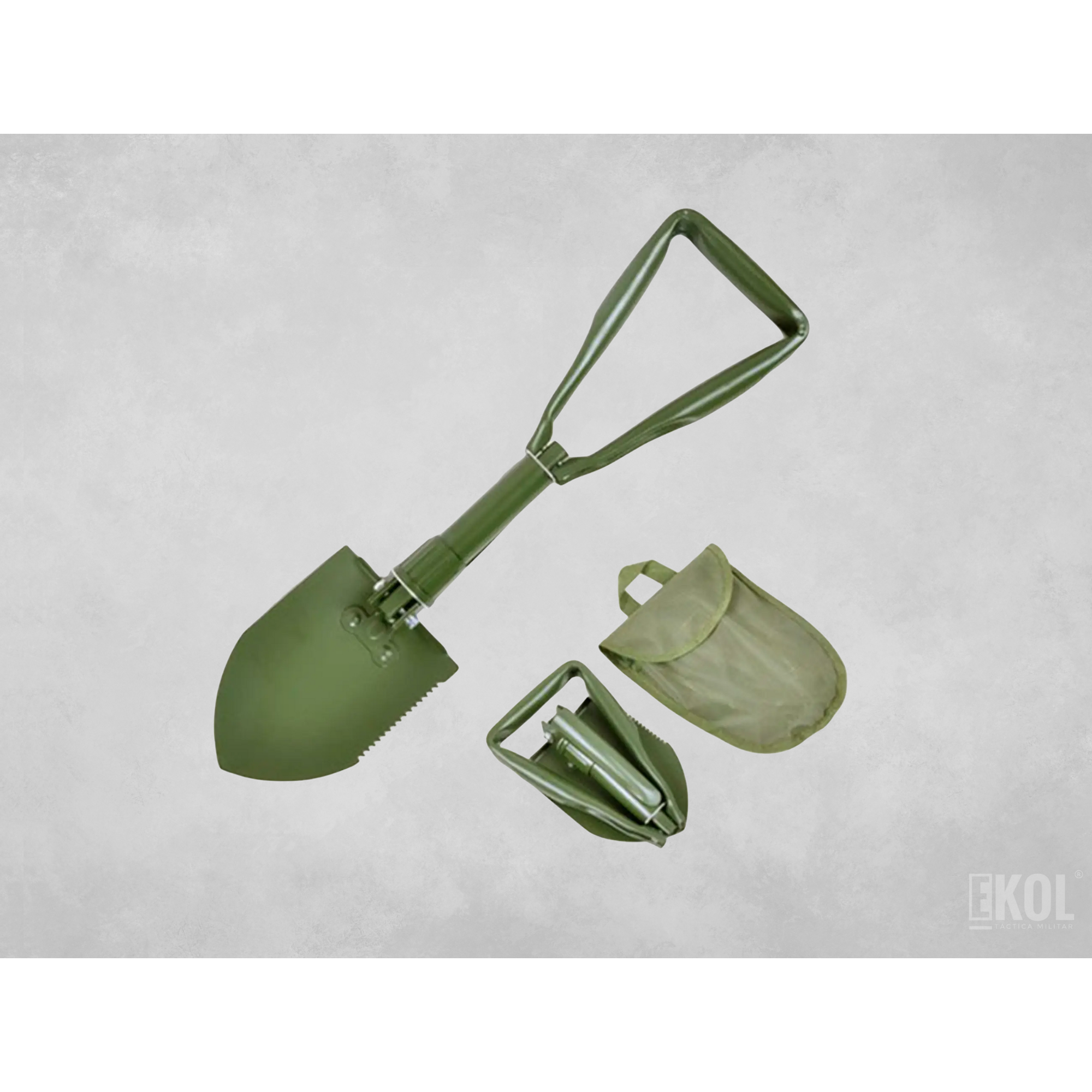 Pala Camping Plegable Verde Camping Trekking Montañismo 1