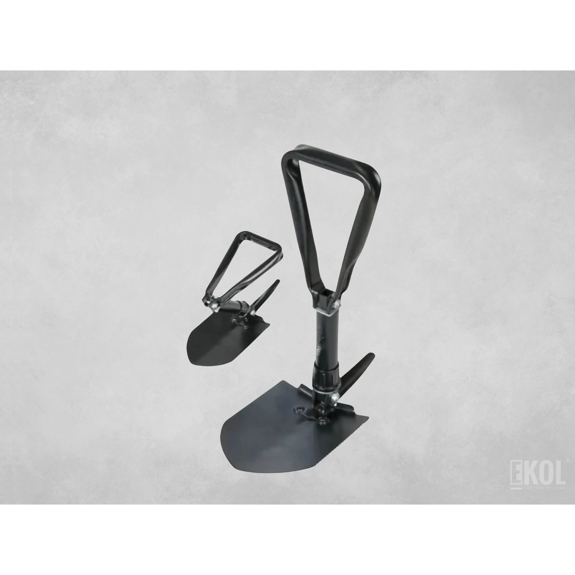 Pala Camping Plegable Negro Camping Trekking Montañismo 3