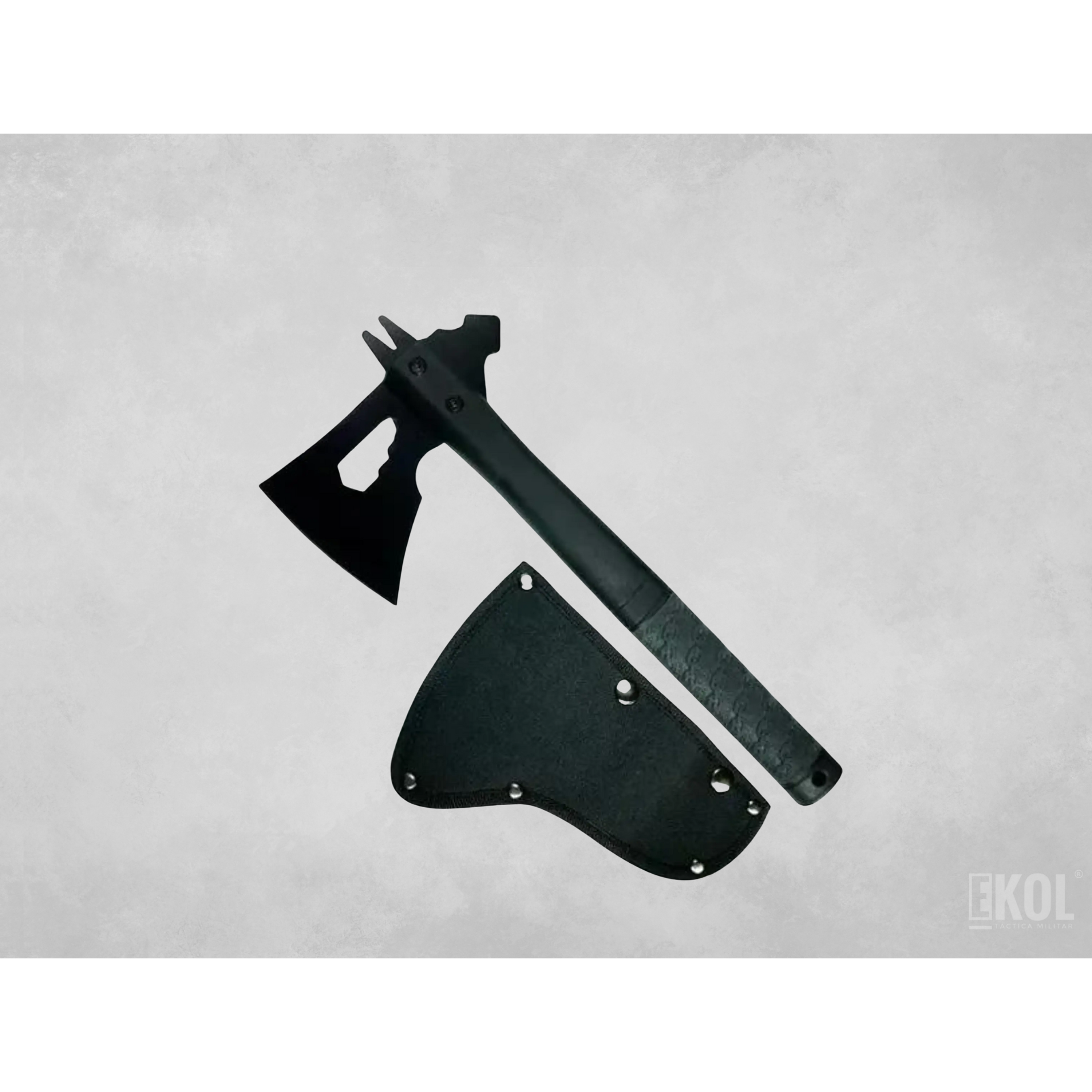 Hacha Tactica Tomahawk Chain Axe Practica Supervivencia Forro 1
