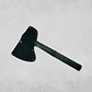 Hacha Tactica Tomahawk Chain Axe Practica Supervivencia Forro - Miniatura 2