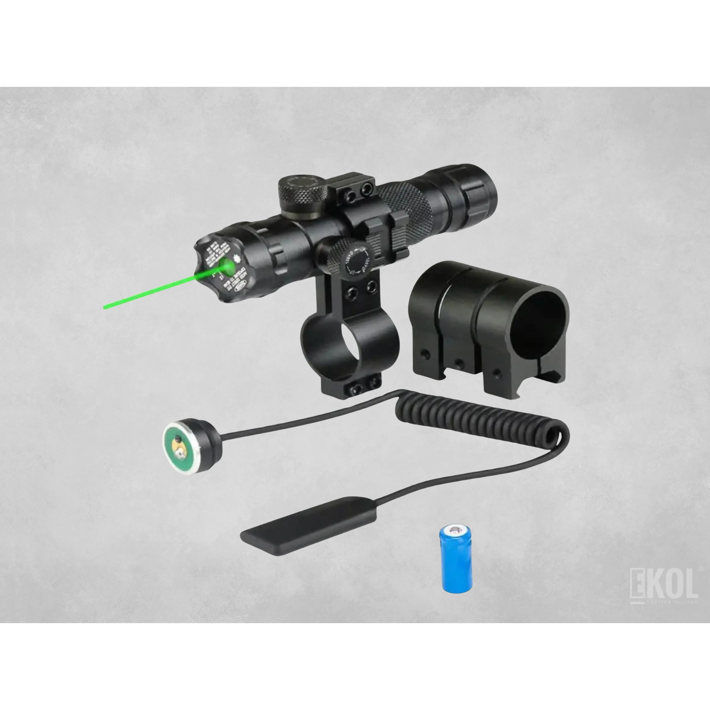 Mira Laser Puntero Tactico Rifle Militar Airsoft  1