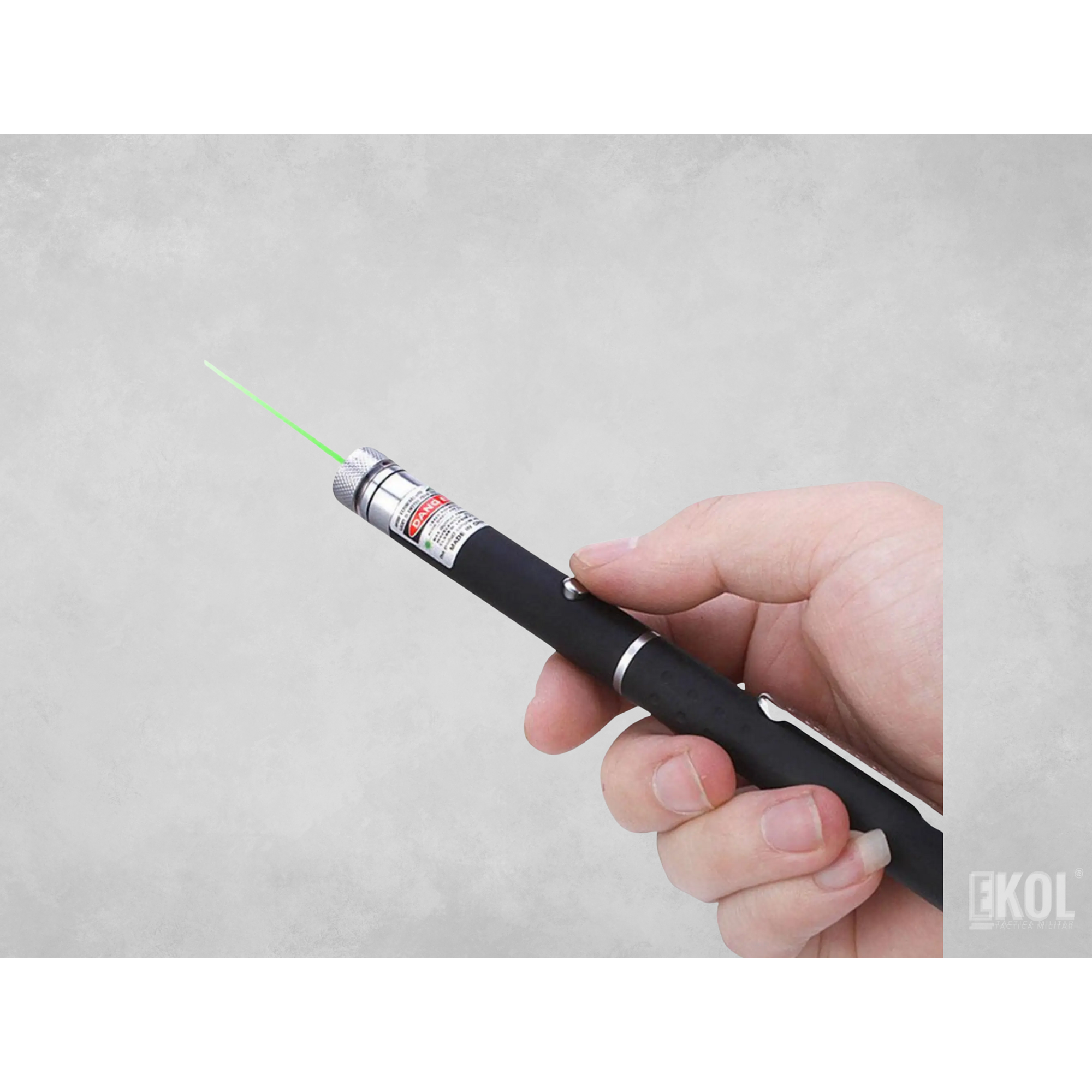 Puntero Green Cuepo Metalico Laser 5mW 3