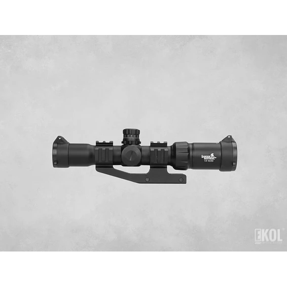 Mira Telescópica Rifle Caza 2-7x32 Anillo Montaje Voladizo 4