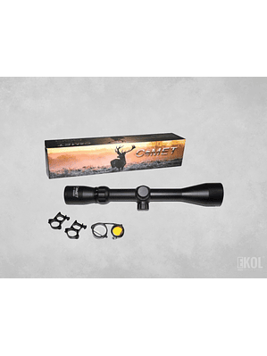 Mira Telescopica Comet 3 9x40 Montaje Tejedora 20 mm Picatinny Rail