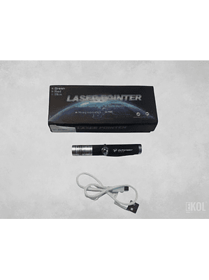 Mini Laser 5 Puntas Estroboscópico Fuente Pila