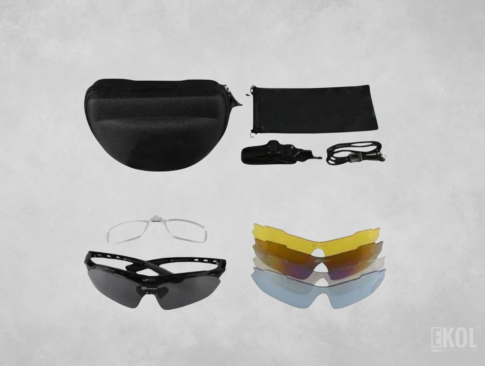 LENTES TACTICOS 5 MICAS