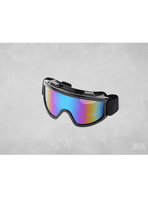 Antiparra Lente Tornasol - Nieve  Moto - Snow - 100% UV