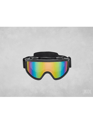 Antiparra Lente Tornasol - Nieve  Moto - Snow - 100% UV