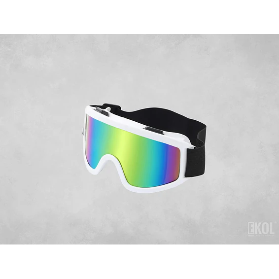 Antiparra Lente Tornasol - Nieve  Moto - Snow - 100% UV 4